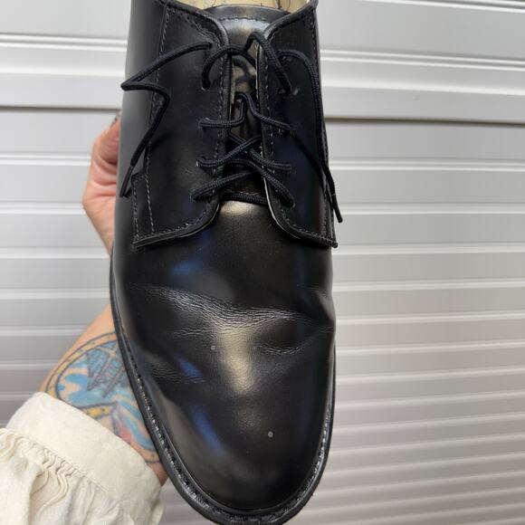 Bate’s Premium Leather Uniform Oxford Shoe US Navy Size 9.5E - Picture 11 of 14